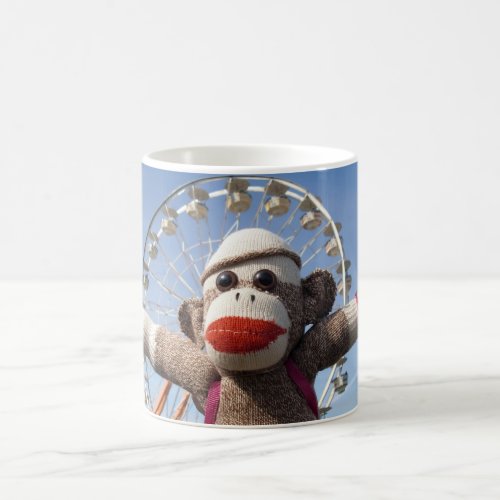 Ernie the Sock Monkey Ferris Wheel Mug