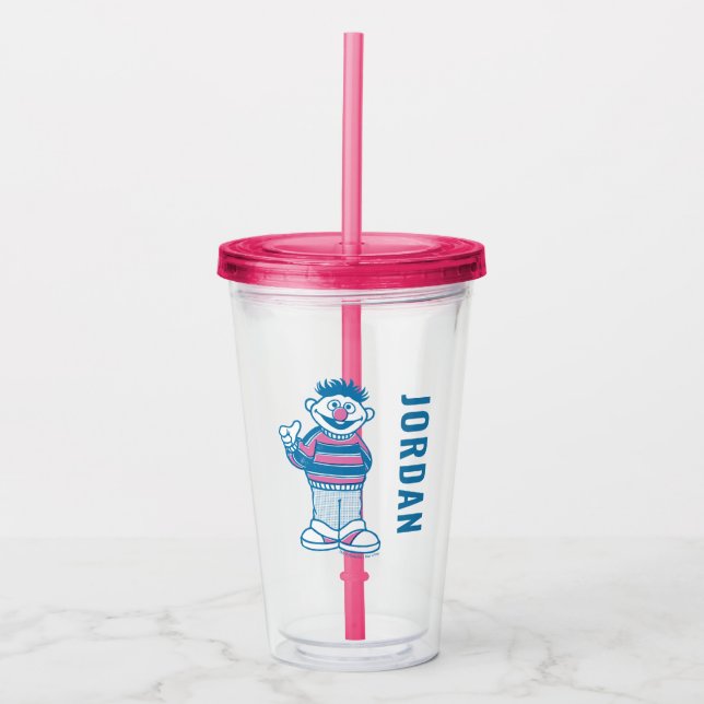 Ernie | U Mad, Bert? Acrylic Tumbler (Front)
