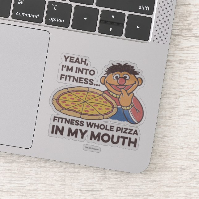 ErnieYeah, I'm into Fitness Sticker (Detail)