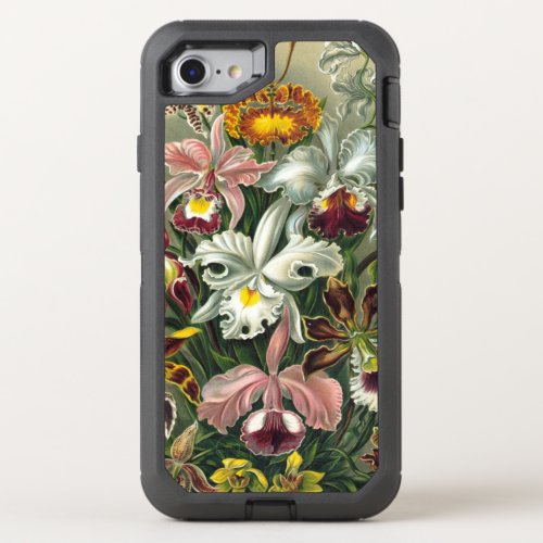 Ernst Haeckel Art PrintOrchidae Oncidiums tulips OtterBox Defender iPhone SE87 Case