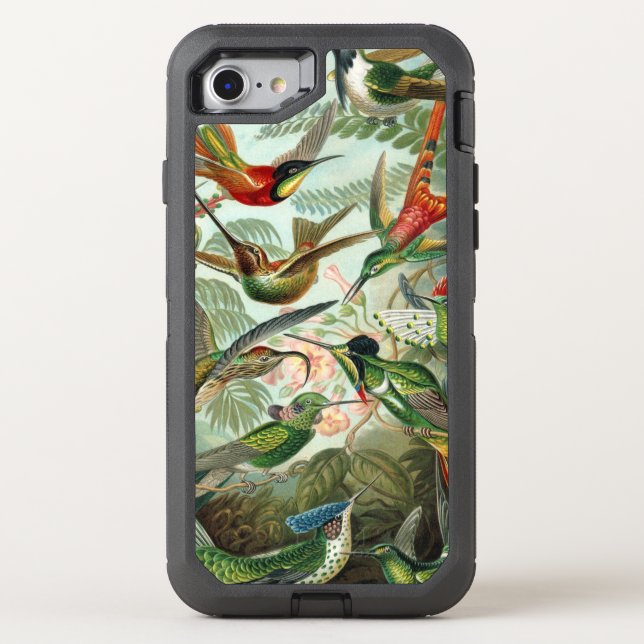 Ernst Haeckel Art Print: Trochilidae Otterbox iPhone Case (Back)