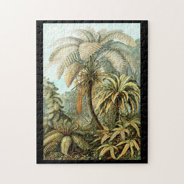 Ernst Haeckel Filicinae Jigsaw Puzzle (Vertical)