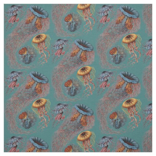 Ernst Haeckel’s Discomedusae Fabric