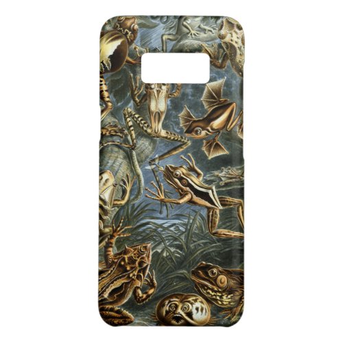 Ernst Haeckel variety of exotic frogsBatrachia Case_Mate Samsung Galaxy S8 Case