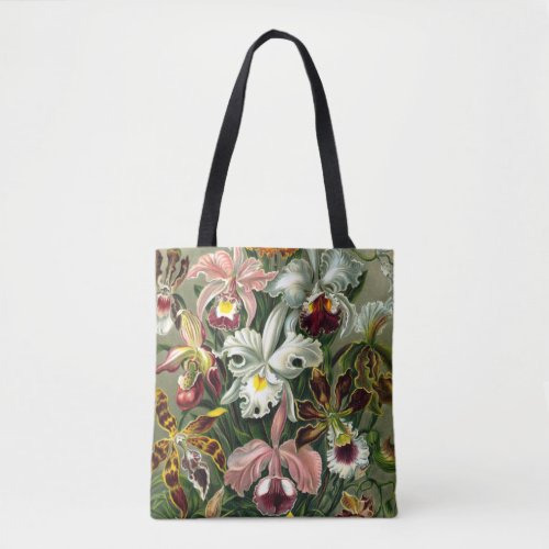 Ernst Haeckels Orchidaceae Orchids Tote Bag