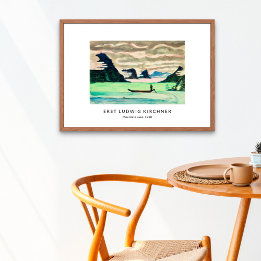 Ernst L. Kirchner - Colorful Landscape Modern Art Poster