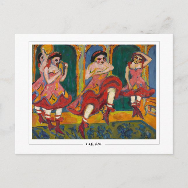 Ernst Ludwig Kirchner #16 - Fine Art Postcard (Front)