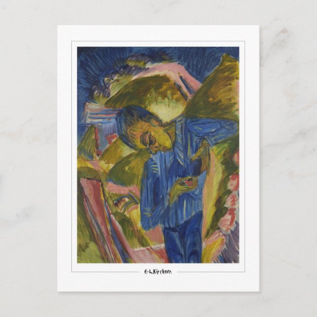 Ernst Ludwig Kirchner #282-2 - Fine Art Postcard (Front)