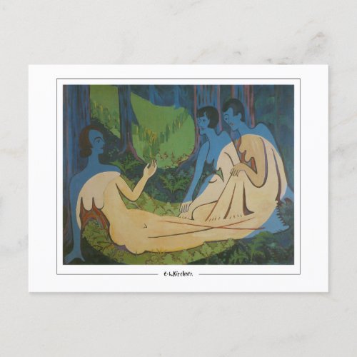 Ernst Ludwig Kirchner 295 _ Fine Art Postcard