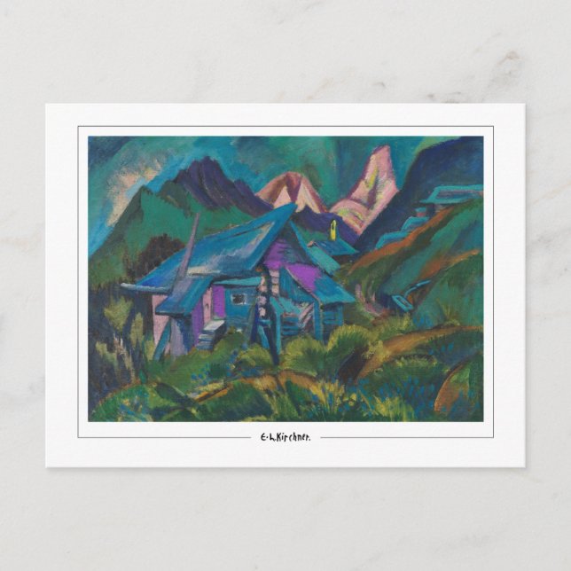 Ernst Ludwig Kirchner #436 - Fine Art Postcard (Front)