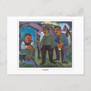 Ernst Ludwig Kirchner #523-2 - Fine Art Postcard