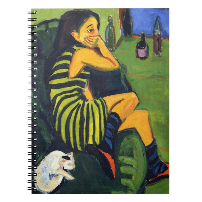 Ernst Ludwig Kirchner Artiste Marcella Notebook (Front)