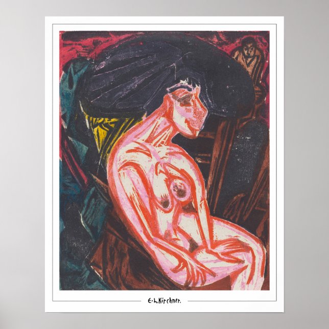 Ernst Ludwig Kirchner Zedign Art Poster #317 (Front)