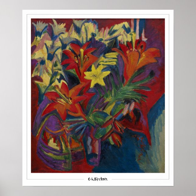Ernst Ludwig Kirchner Zedign Art Poster #41 (Front)