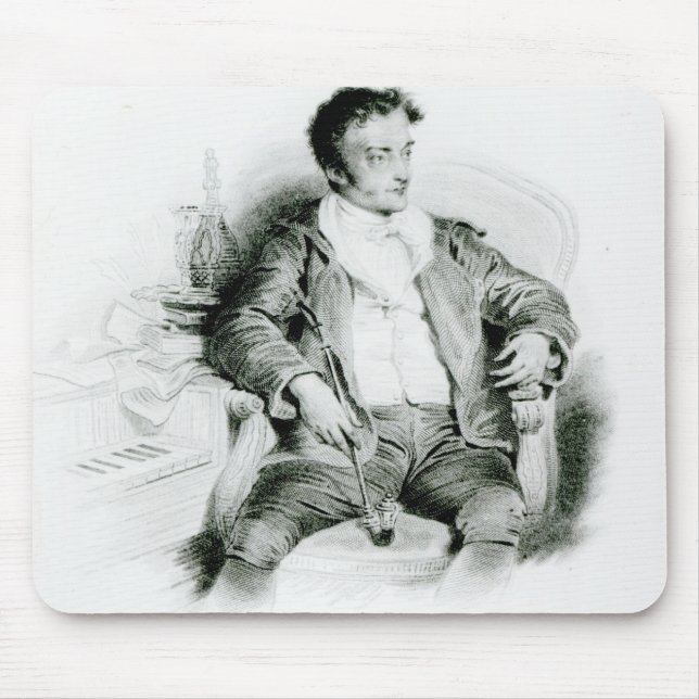 Ernst Theodor Amadeus Hoffmann Mouse Pad (Front)