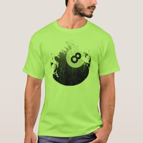 ERODED AND AGED 8 BALL T_Shirt