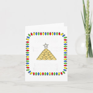Erogi Christmas Tree _ Lish Holiday Lights Funny F Card