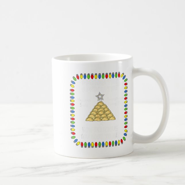 Erogi Christmas Tree _ Lish Holiday Lights Funny F Coffee Mug (Right)