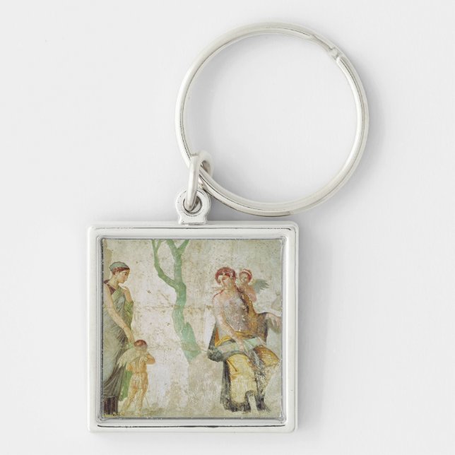Eros being punished in the presence of Aphrodite Keychain (Front)