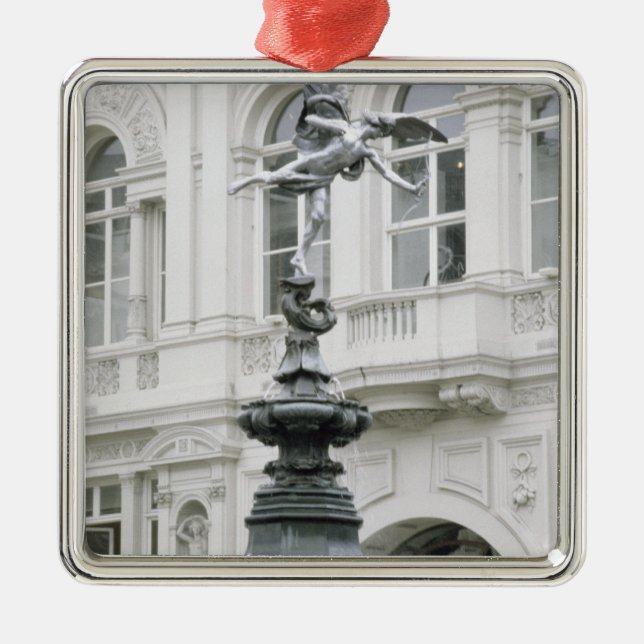 Eros, Piccadilly Circus Metal Ornament (Front)