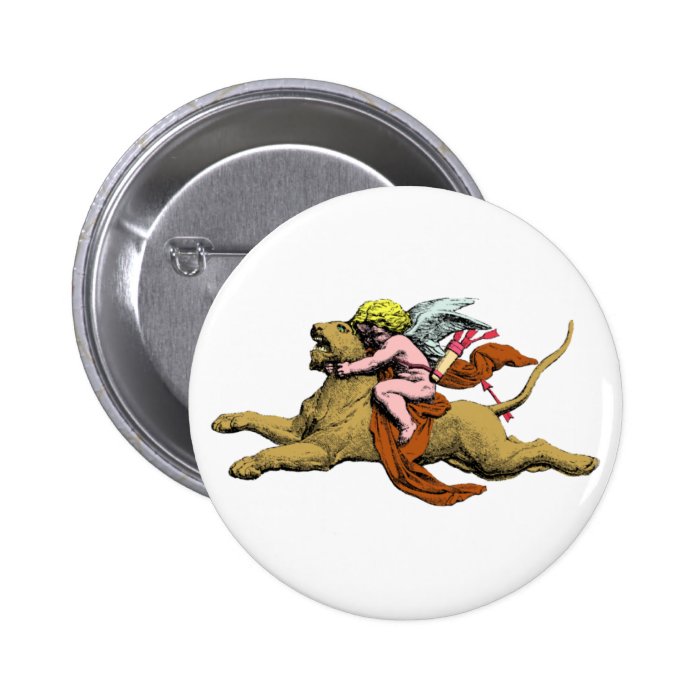Eros rides lion rides lion pins