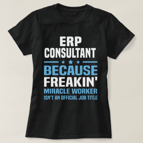ERP Consultant T_Shirt