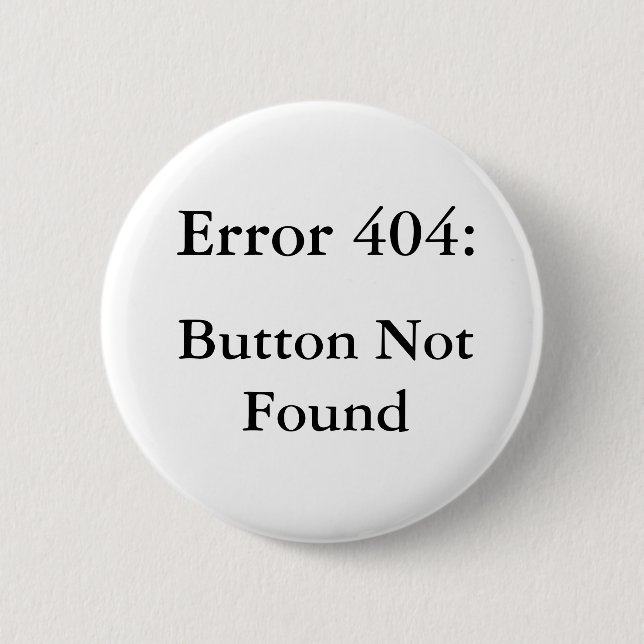 Error 404 button (Front)