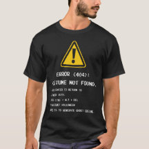 Error 404 Costume Not Found - Funny Halloween