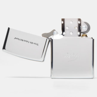 Error 404 Future Not Found Funny Zippo Lighter
