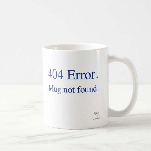 Error 404 Plain MUG