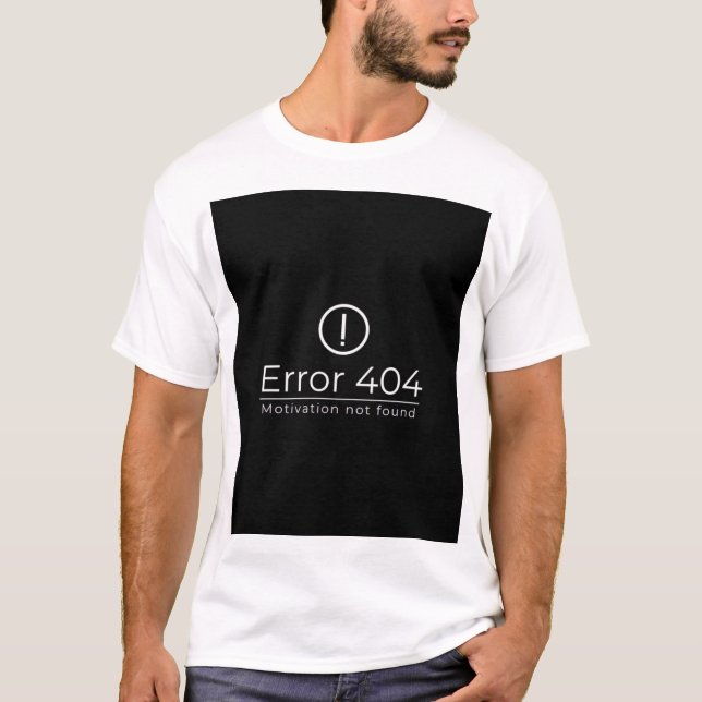 Error 404 T-Shirt (Front)