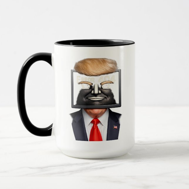 Error 404 – Trump Parody Mug (Left)