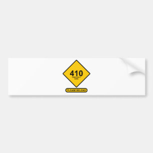 Error 410: Democracy Gone Bumper Sticker