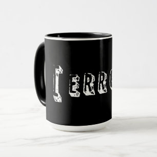 Error on Black Mug