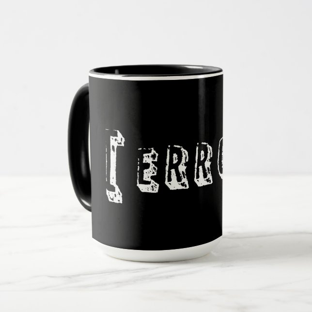 Error on Black Mug (Front Left)