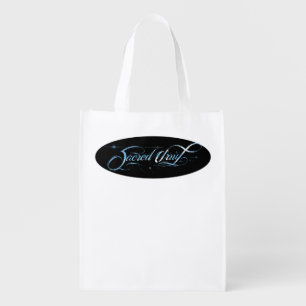 Error Saint Gothic Cyberpunk Front & Back Men's Grocery Bag
