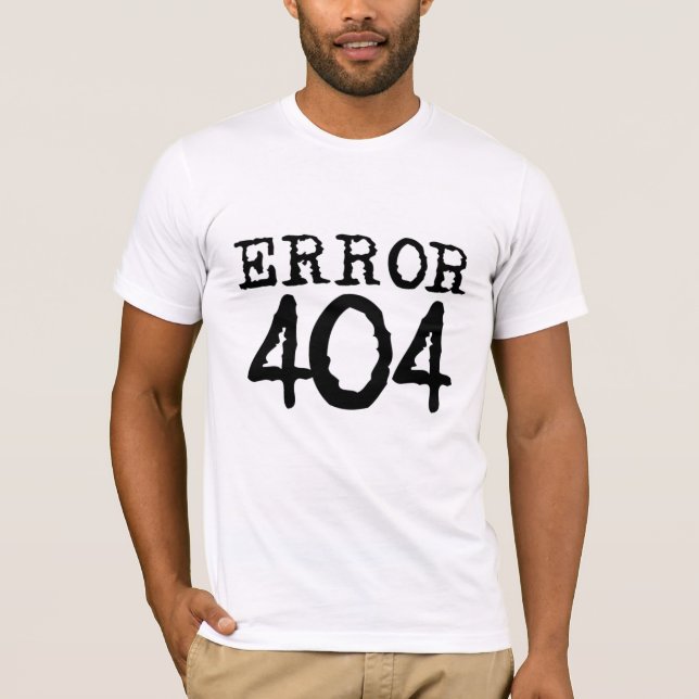 Error  T-Shirt (Front)