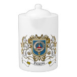 Erskine Clan Badge &amp; Unicorns Teapot