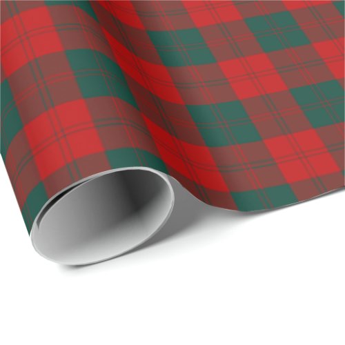 Erskine Clan Tartan Wrapping Paper