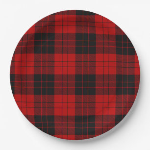 Erskine Paton Tartan Paper Plates
