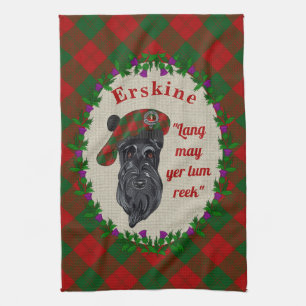 Erskine Scottie Dog Kitchen Towel