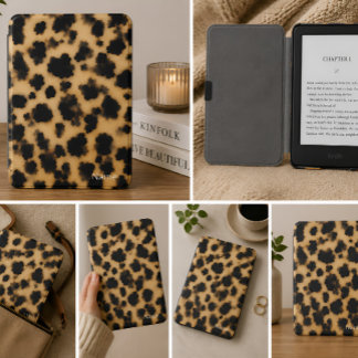 ersonalized Tortoiseshell Kindle Case with Name