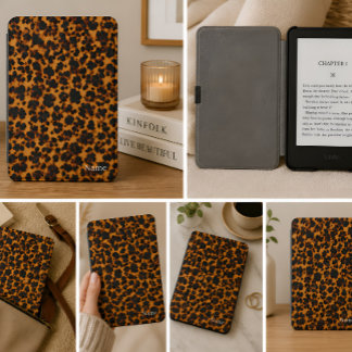 ersonalized Tortoiseshell Kindle Case with Name