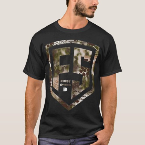 Erstes Strike Paintball Kryptek Logo T_Shirt