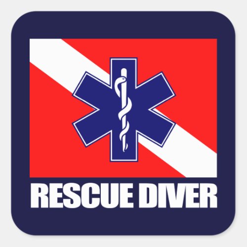 ERT Diver 2 Square Sticker