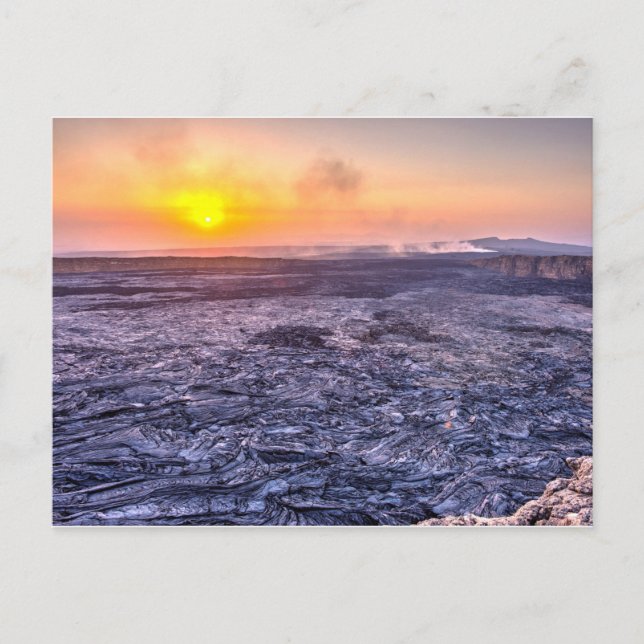 Erta Ale Volcano, Ethiopia Postcard (Front)