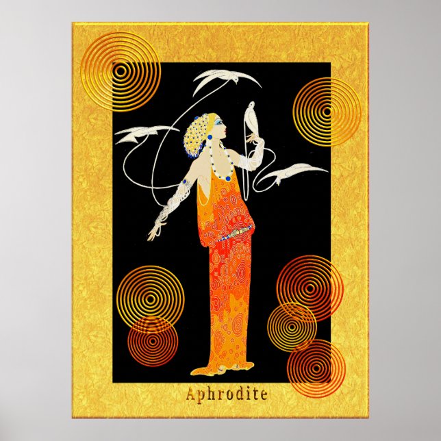 ERTE Aphrodite (artistically altered.) Poster (Front)