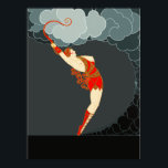 Erté - At the Theatre Suite, The Dancer Poster<br><div class="desc">Erté - At the Theatre Suite,  The Dancer</div>