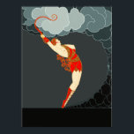 Erté - At the Theatre Suite, The Dancer Poster<br><div class="desc">Erté - At the Theatre Suite, The Dancer</div>