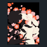 Erté - Black Rose [Black Version] Poster<br><div class="desc">Erté - Black Rose [Black Version]</div>